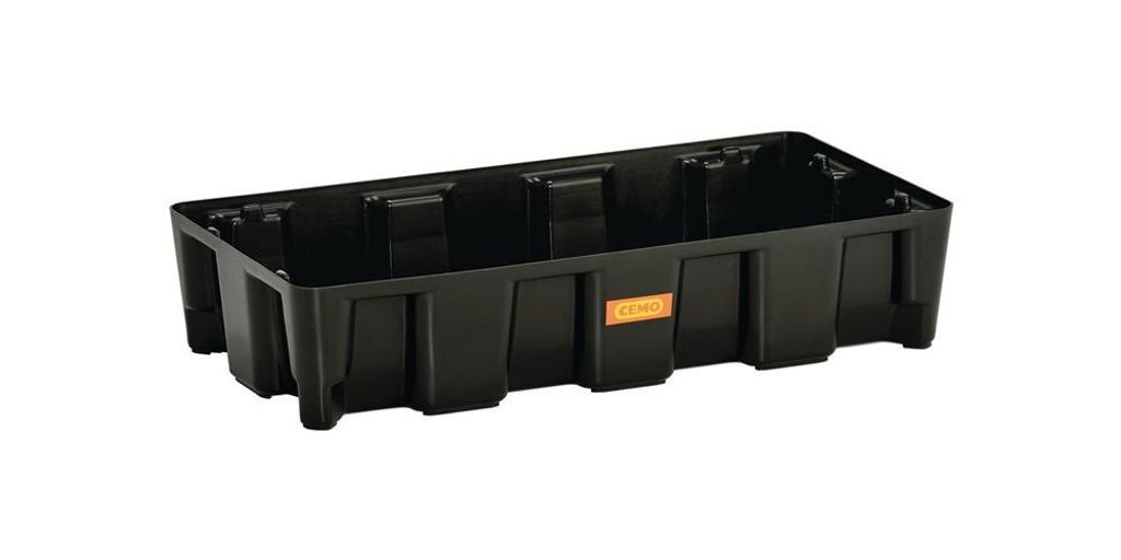 Auffangwanne 35l L800xB400xH165mm PE o.PE-Rost CEMO