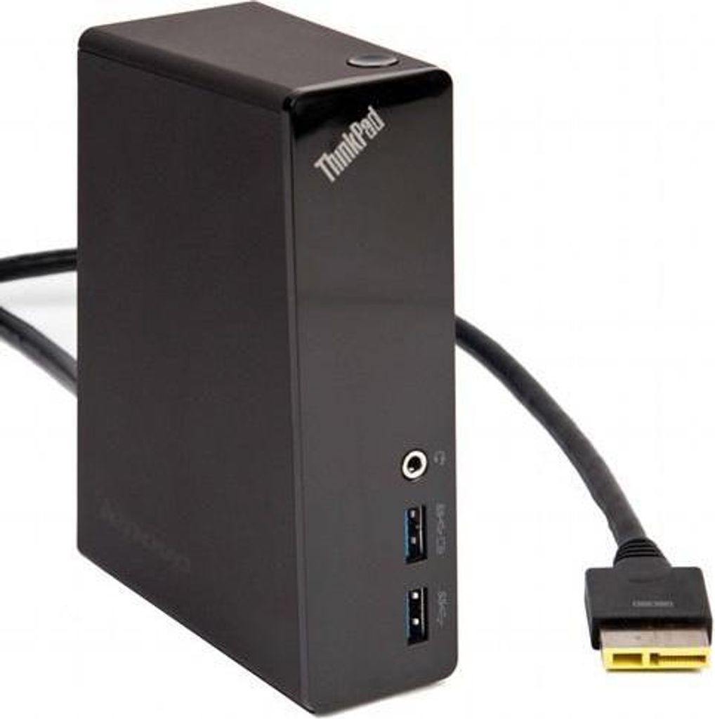 Lenovo 03X7138, Kabelgebunden, OneLink, 3,5 mm, Schwarz