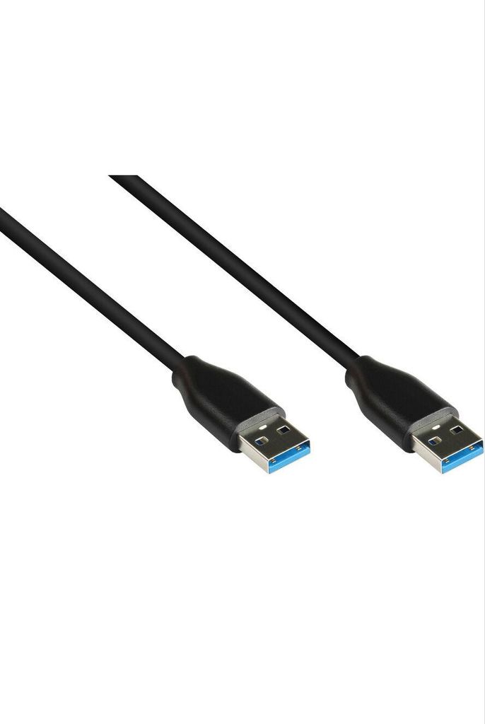 Good Connections USB 3.2 Gen.2 Kabel A-A schwarz 0,5m