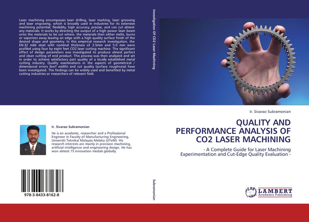 Quality And Performance Analysis Of Co2 Laser Machining