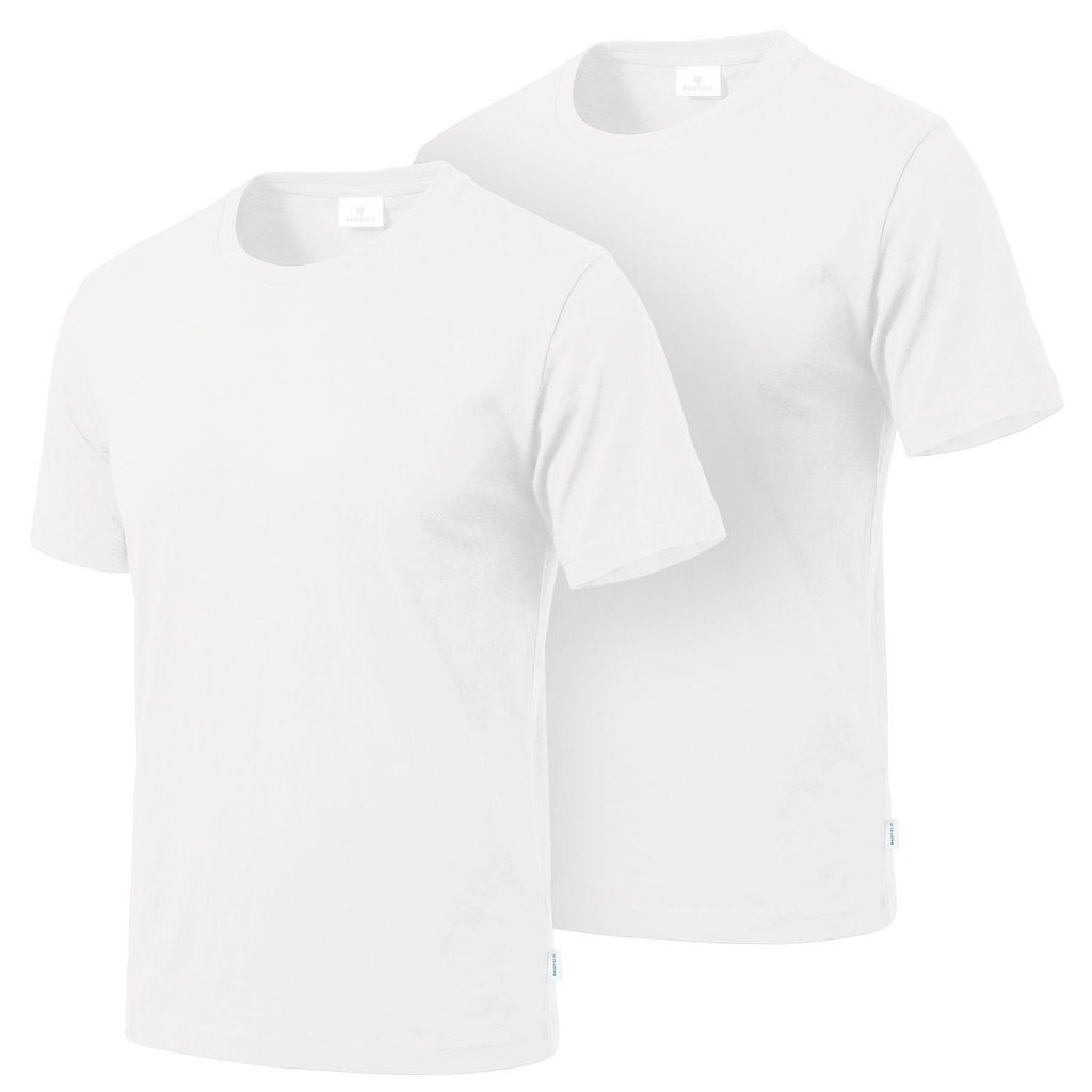 BASEFIELD Herren T-Shirt mit Rundhals-Ausschnitt | 2 Stück | 8024