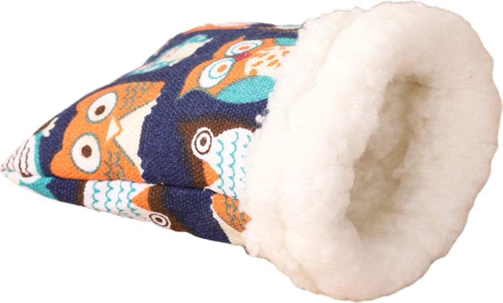 Hamsternest, Cartoon-Design, Hamsterbett, weich, bequem, Plüsch, Meerschweinchen, Schlafsack, Haustierzubehör