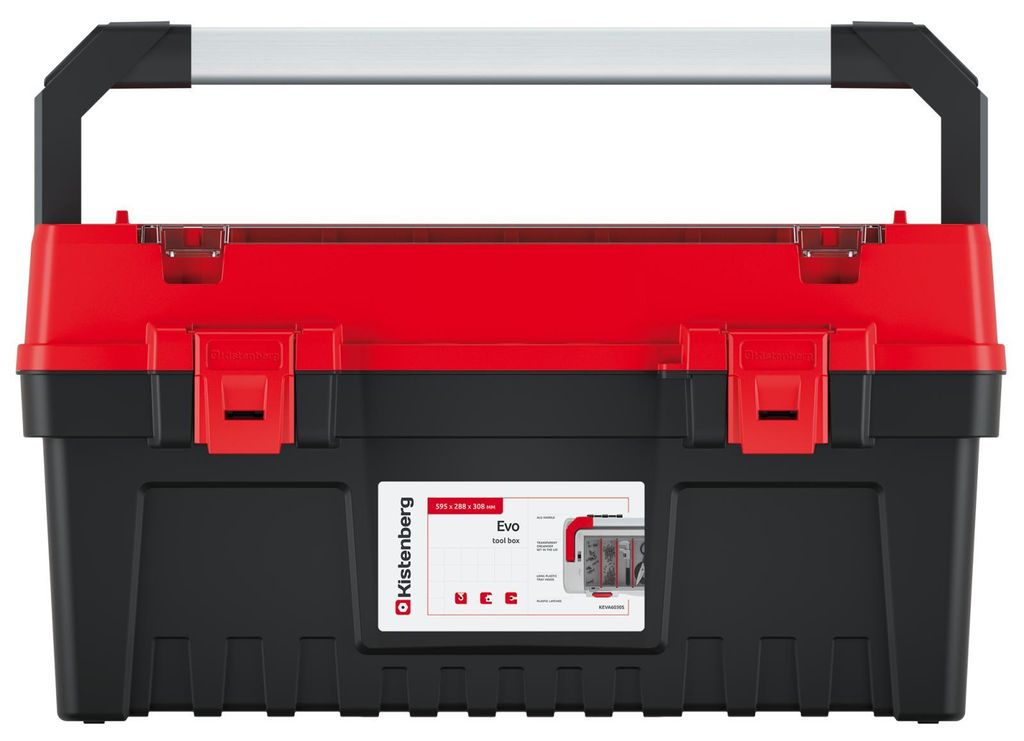 Werkzeugkiste EVO - rot Produktbild 