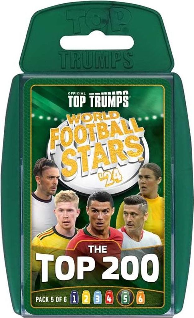 Top Trumps World Football Stars Top 200 - Pack 5
