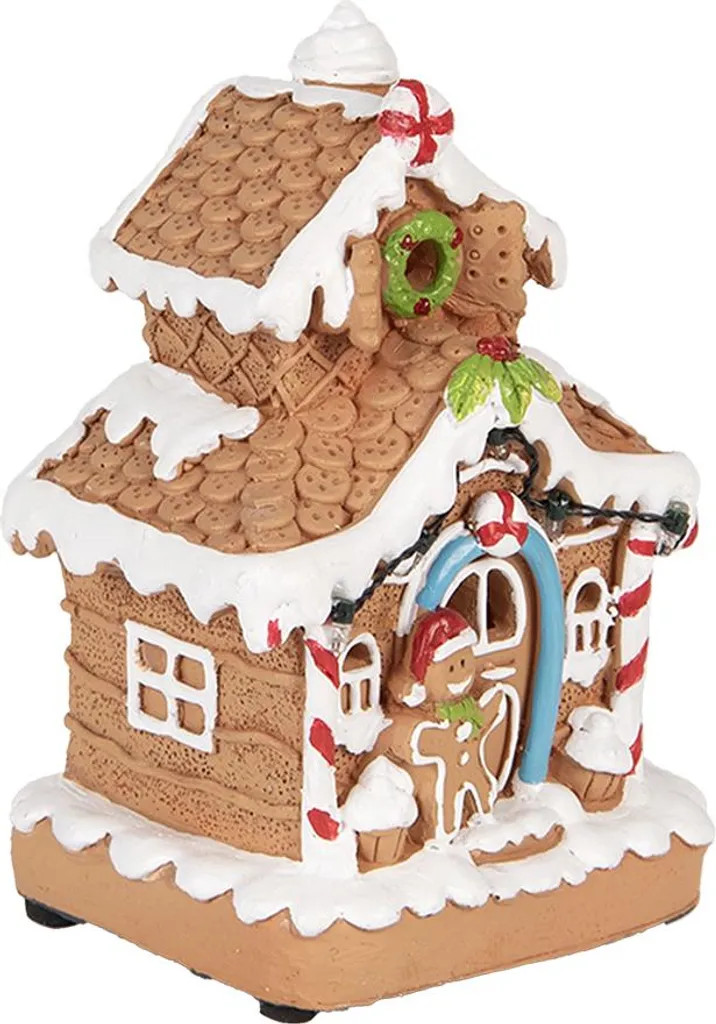 Maison de Noël LED Pain d'épices pour Décoration Table et Buffet