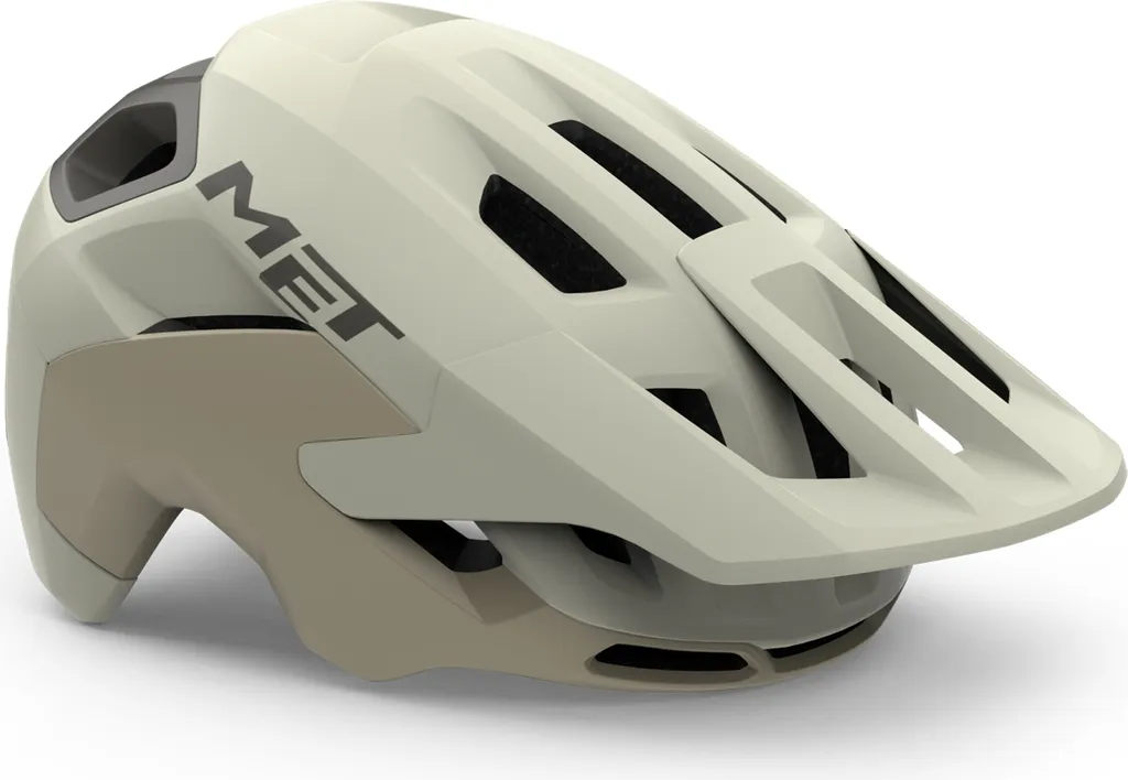Casque VTT MET Mips Beige L : Sécurité Maximale contre les Chocs VTT