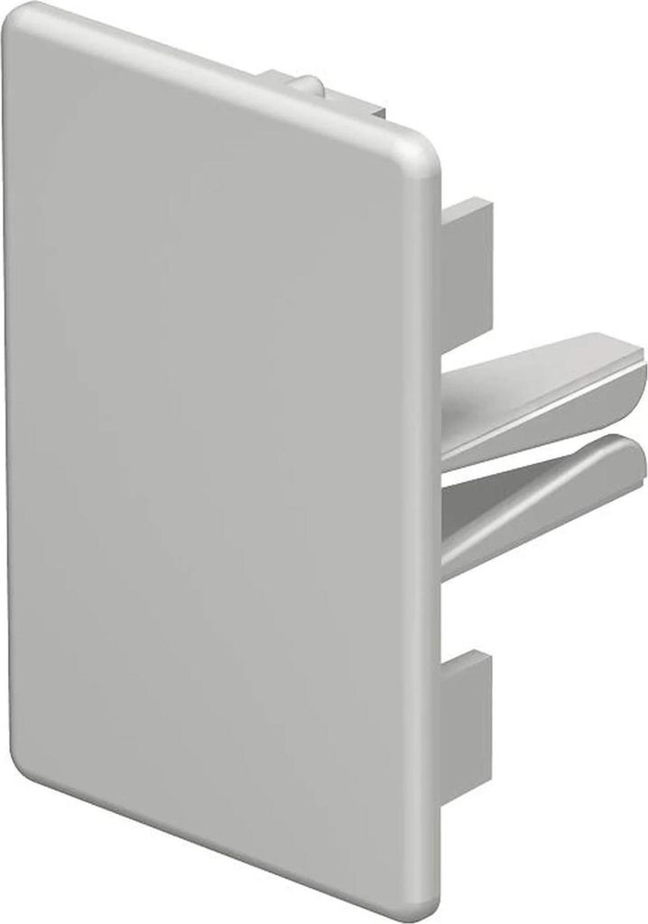 OBO Endstück, 40x60mm, Polyvinylchlorid, reinweiß, RAL Produktbild 