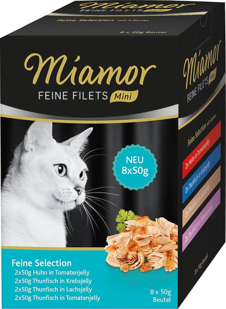 Miamor Feine Filets Mini Multibox Feine Selection 8x50g