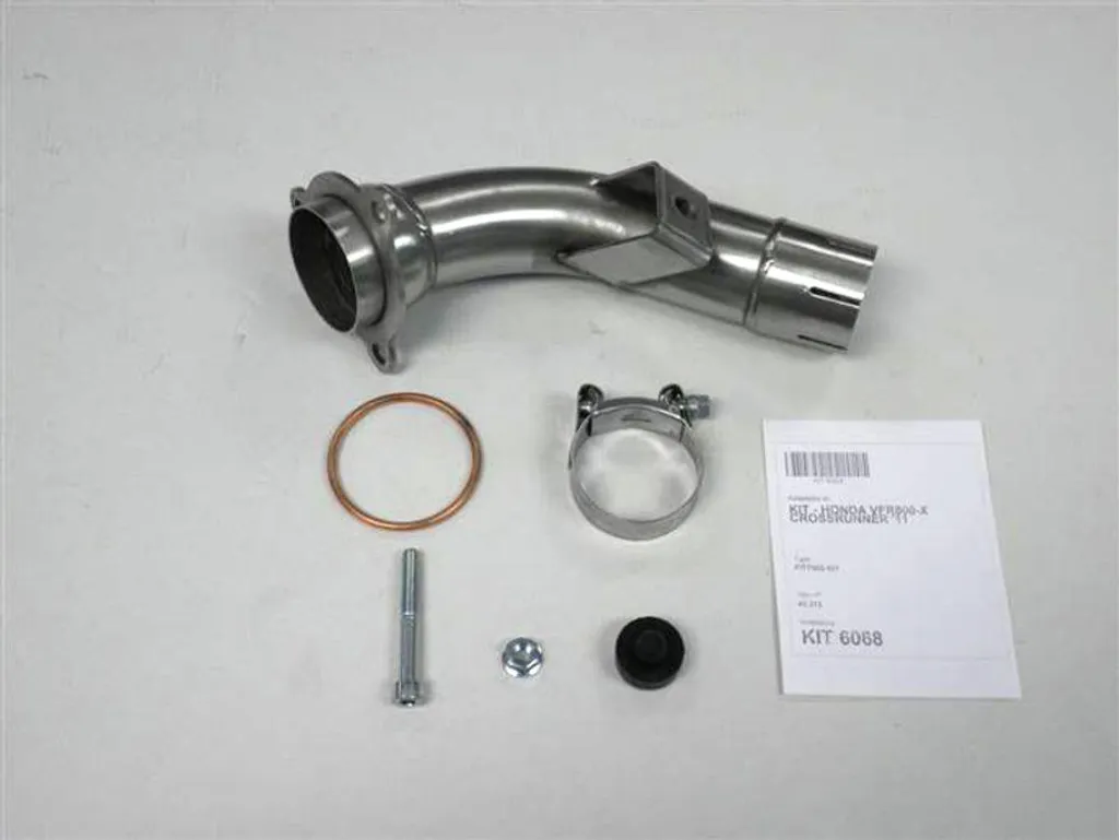 Tube de rechange IXIL en inox pour VFR 800 X - Adaptateur haute fiabilité