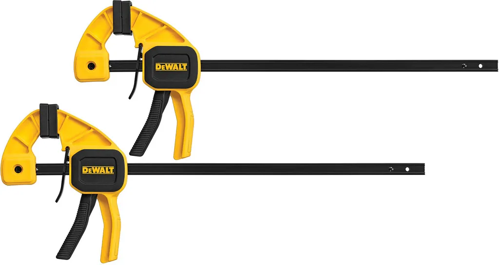 Serre-joint une main DEWALT 300mm : le lot de 2 sans marquage