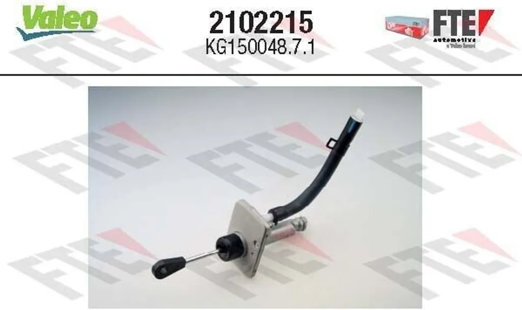 Valeo 2102215 Maître-cylindre d'embrayage OE 416052H200 pour Hyundai i30
