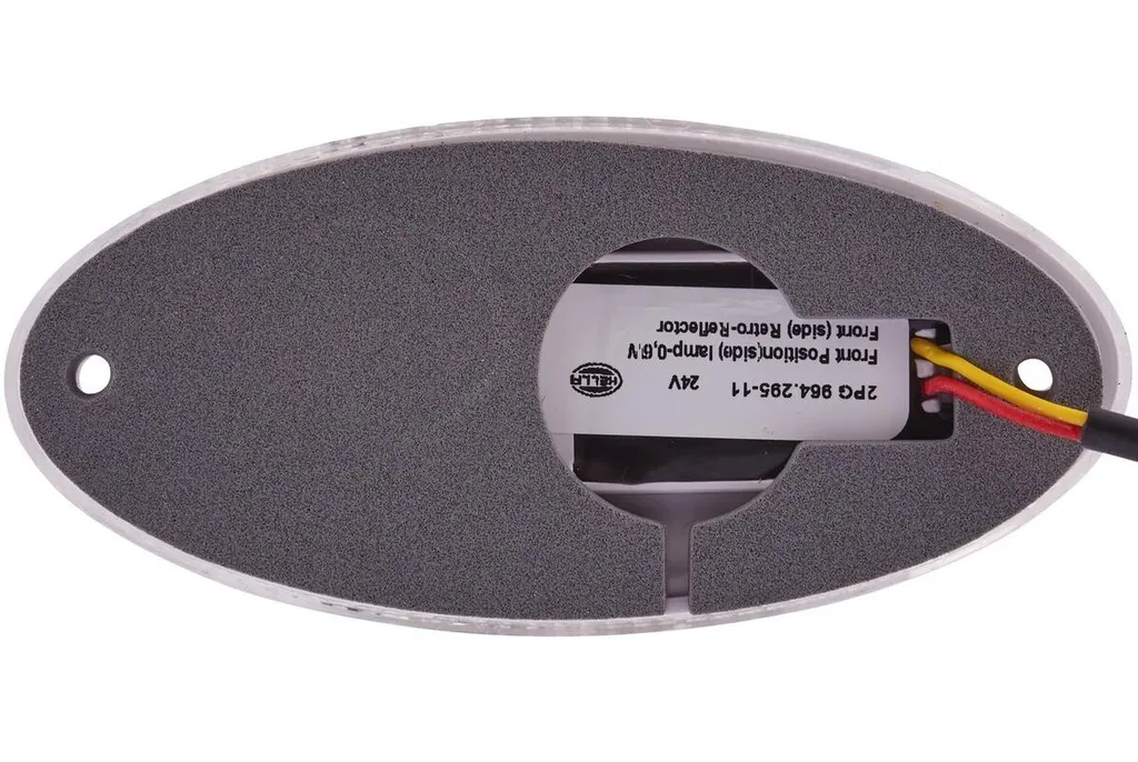 HELLA VALUEFIT 2TM 357 011-011 Luce Posteriore LED 12/24V Per Rimorchi E Camper | Fanalino Universale Con Cavo 150mm