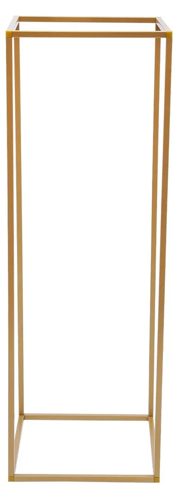 Décoration Mariage : 10 Supports Rectangulaires Dorés pour Banquets Or