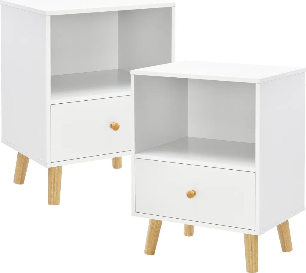Tavolini Bianchi Sundsvall Set da 2: Il Best Seller per il tuo Living