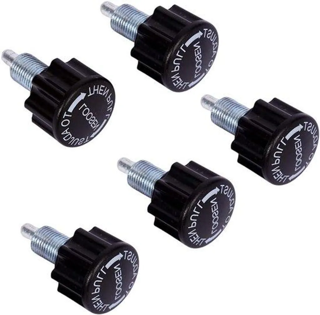 Boulon de Réglage pour Vélo de Fitness M16 avec Ressort Automatique - 5pcs