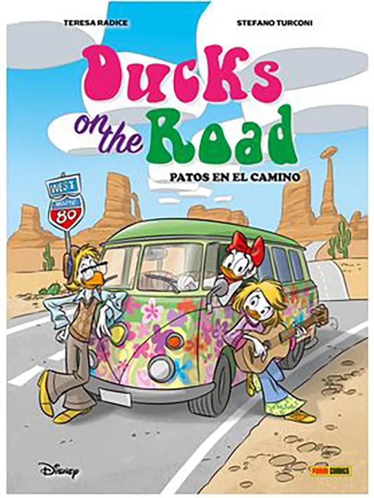 Bande Dessinée Ducks On The Road Panini Album Illustré Multicolore