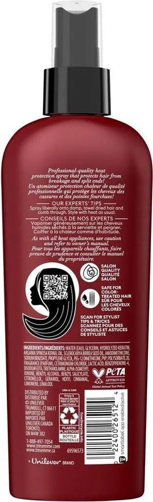 Tresemme Thermal Protective Hair Spray mit Keratin und Produktbild 