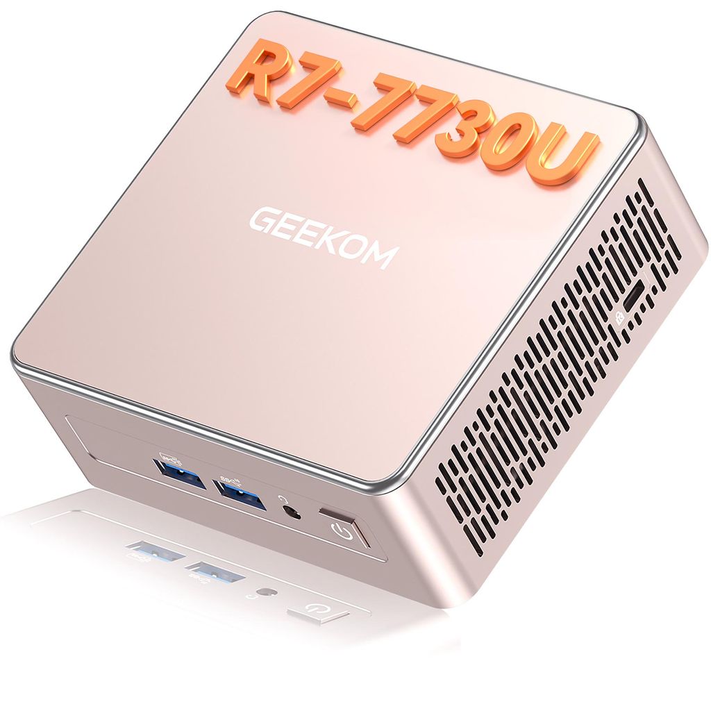 GEEKOM A5 2027 Mini PC, AMD Ryzen 7 7730U bis 4,5 GHz, 16 Produktbild 
