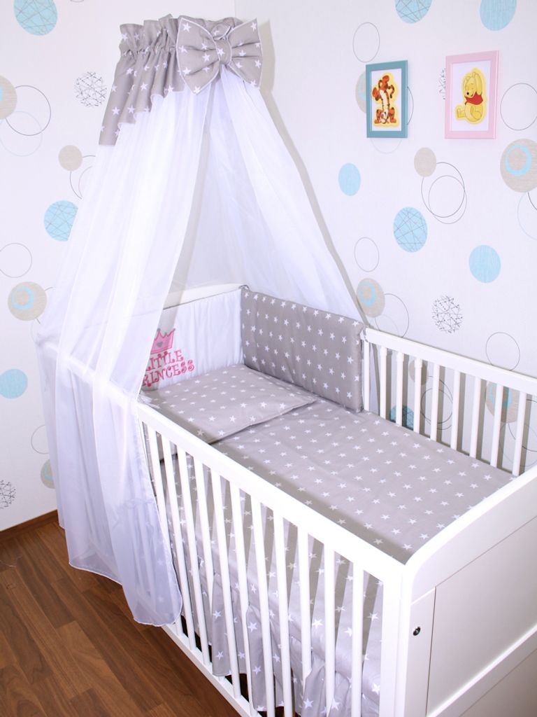Primawela Baby Bettwäsche Set mit Applikation- 6 teiliges Produktbild 
