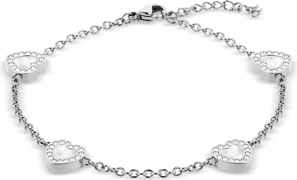 Jonc Bering Arctic Symphony Argenté en Acier Inoxydable pour Femme