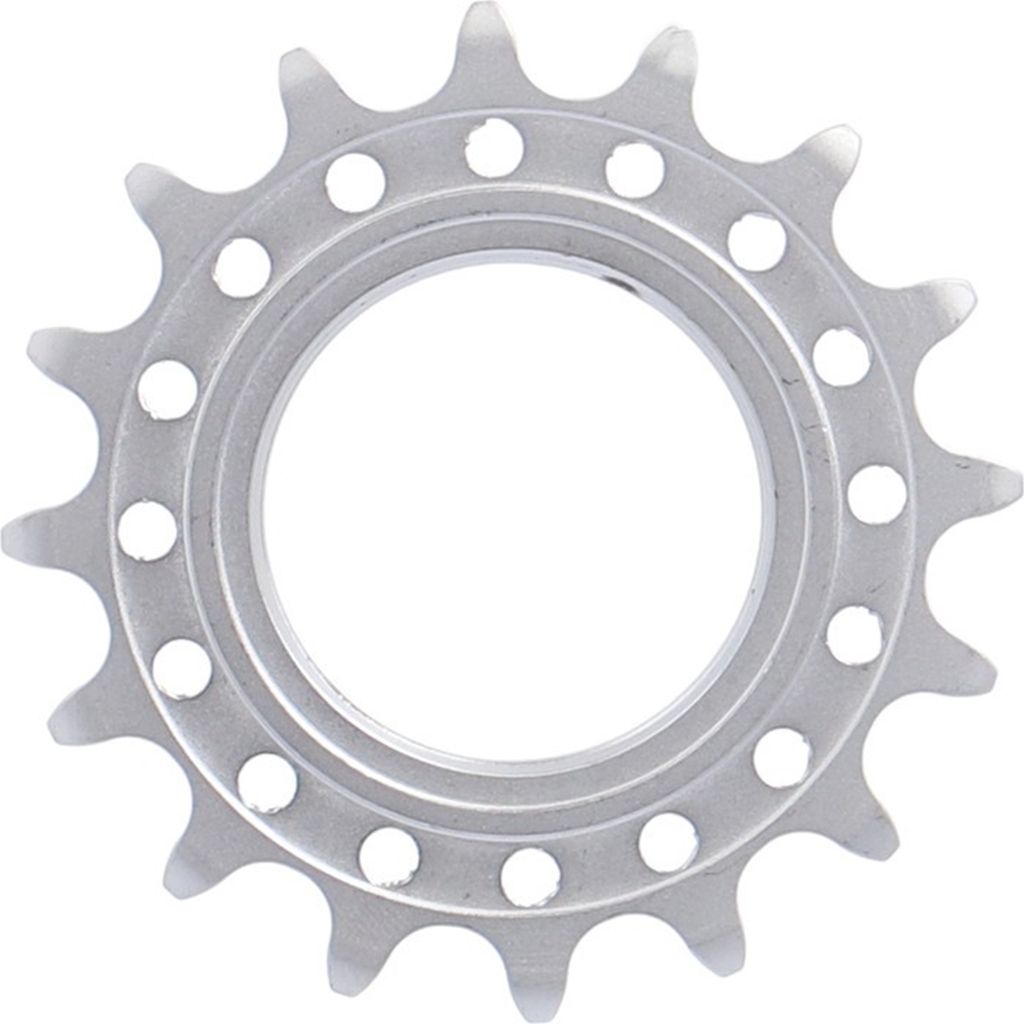 XLC Single Speed Ritzel 1/8',16 Zähne mit Gewinde matt Produktbild 