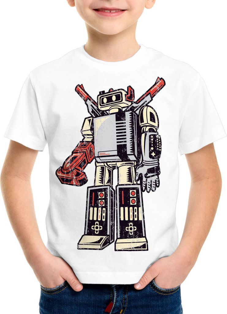 style3 Gametron T-Shirt Kinder snes n64 sheldon big bang videospiel