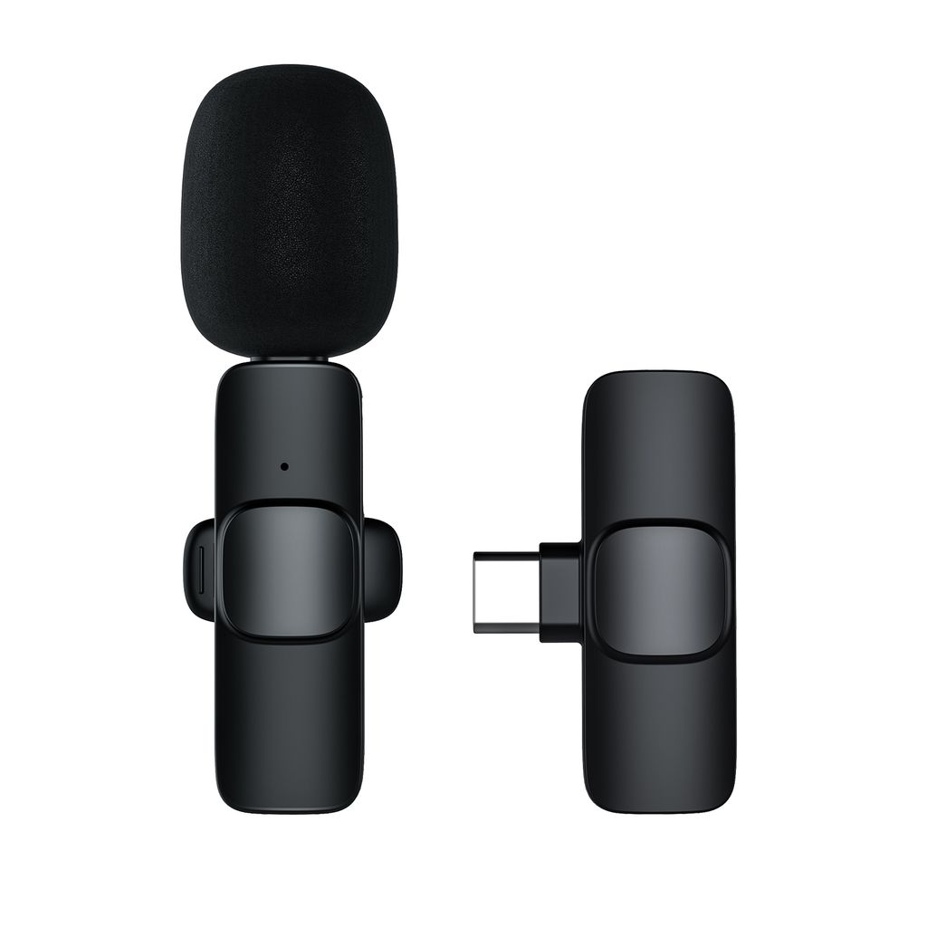 Kabelloses Lavalier-Mikrofon Mini Ansteckmikrofon Type C für Android Vlog Live 