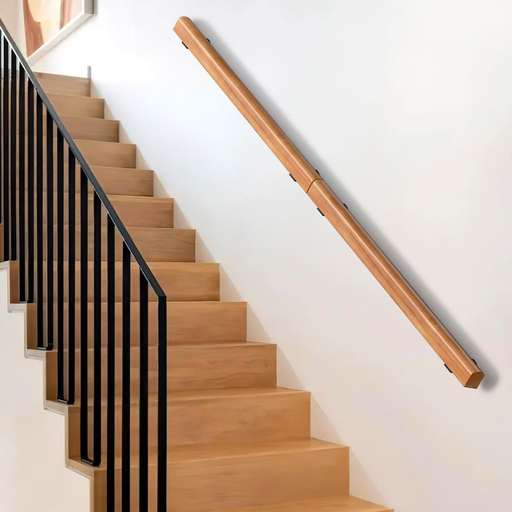Ikodm Treppenhandlauf 150 cm zur Wandmontage,  Handlauf Produktbild 