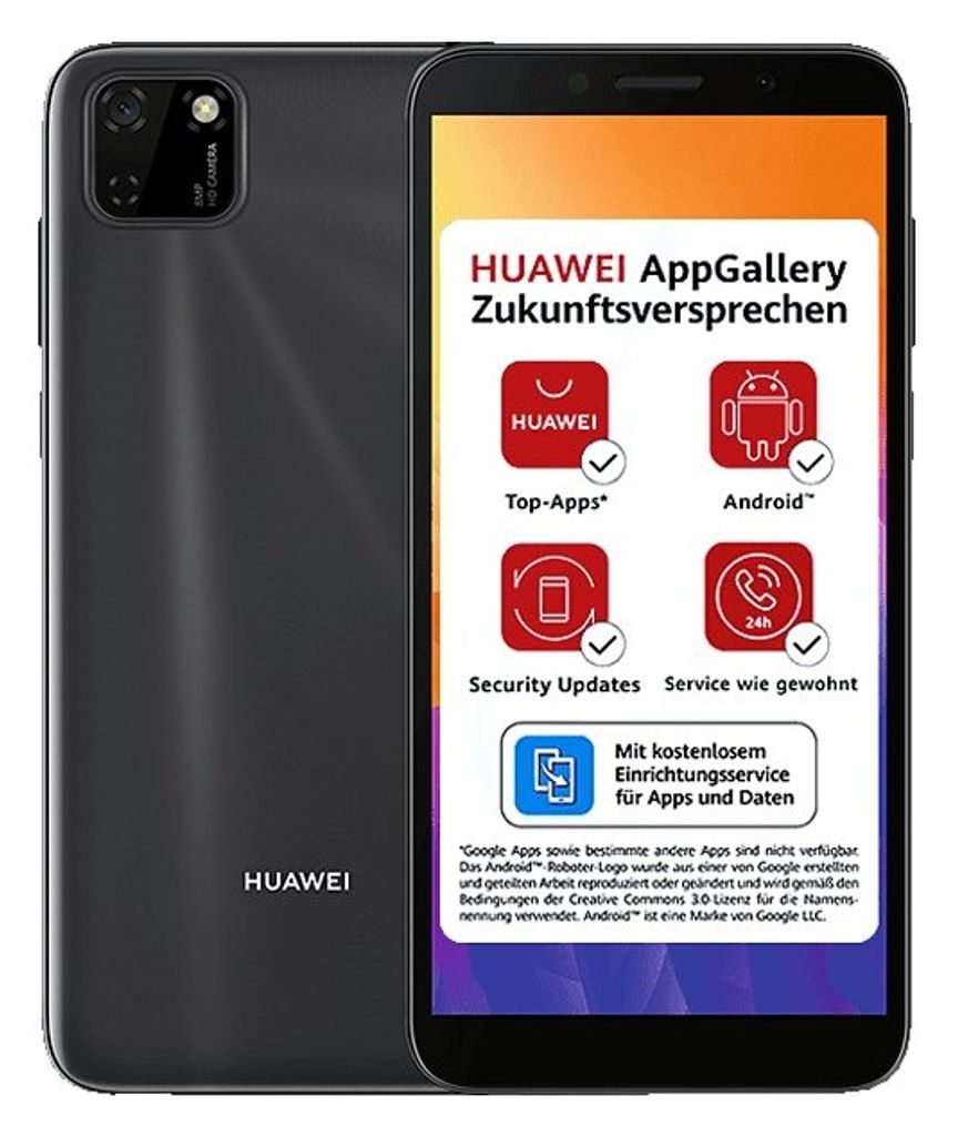 Huawei Y5p Schwarz DRA-LX9 Dual Sim 2GB/32GB | Kaufland.sk