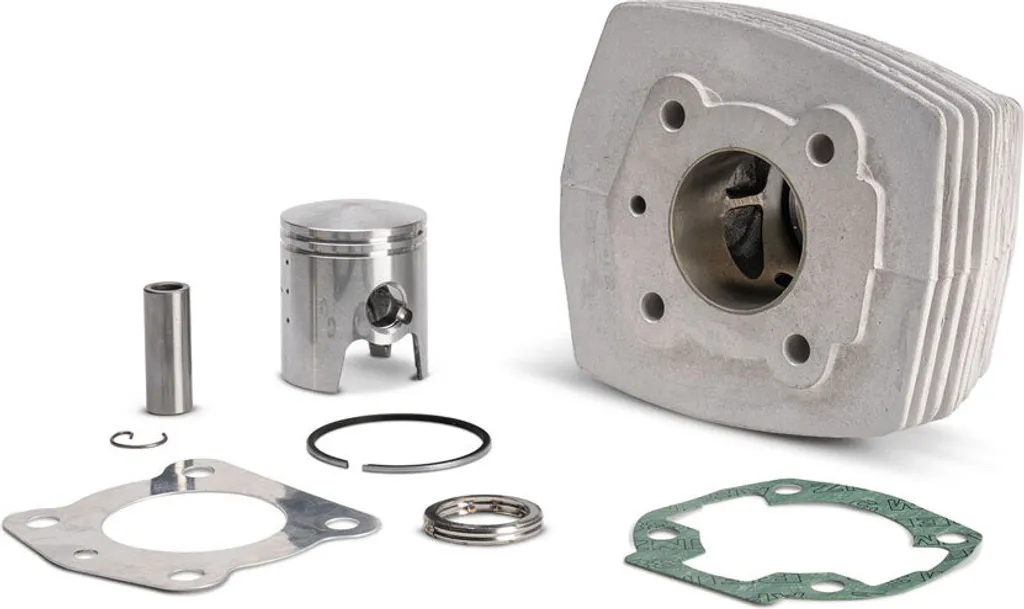 Cylindre en aluminium Malossi D 40 pour moteur thermique 50cc Peugeot