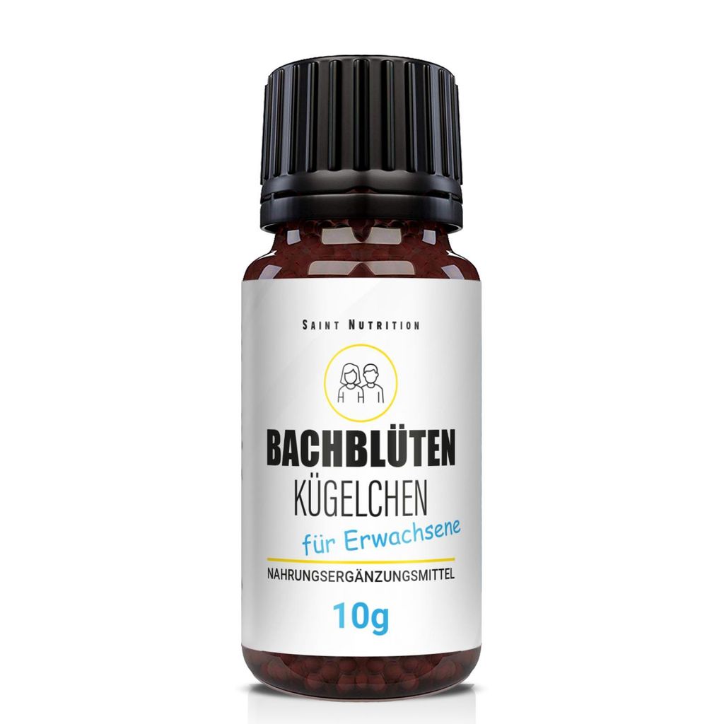 Saint Nutrition® Bachblüten Kügelchen | unterstützt gegen Produktbild 