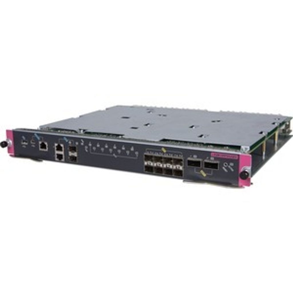HPE JH209A, 10 Gigabit Ethernet, 40 Gigabit Ethernet, Gigabit Ethernet, QSFP+, SFP+, FlexNetwork 7500, 399 x 352 x 39,9 mm, 4,4 kg