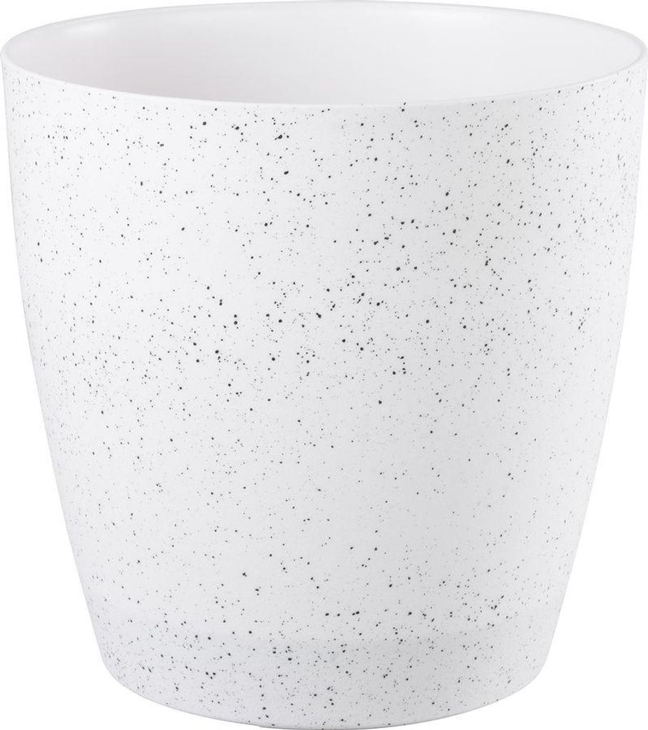 Pot de fleurs Strend Pro Stone, 35x35 cm, blanc, effet Image du produit 