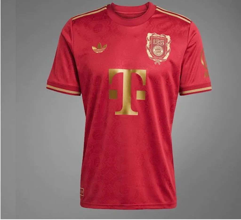 Adidas FC Bayern 125 Jahre Jubiläumstrikot - S Größe: S Produktbild 