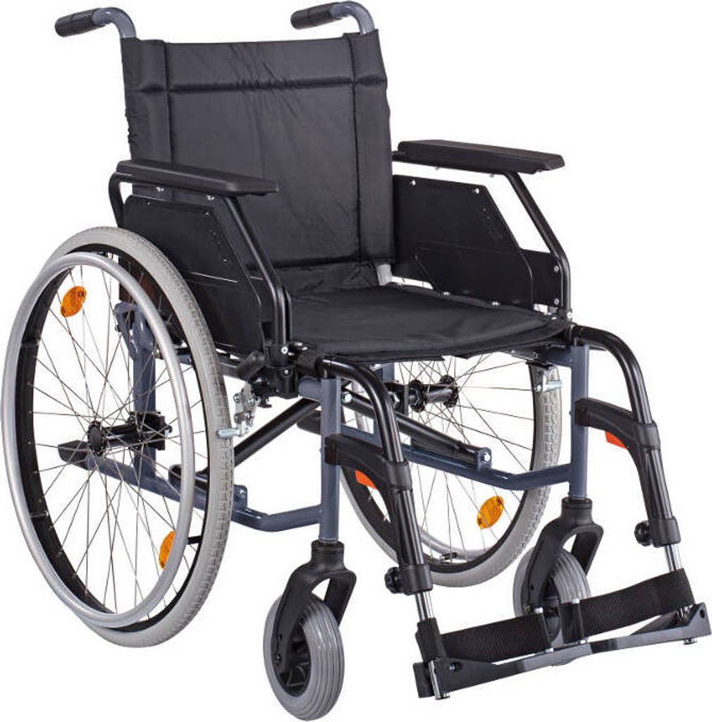 Dietz CANEO_B Standard-Faltrollstuhl mit Trommelbremse Breite: 39 cm