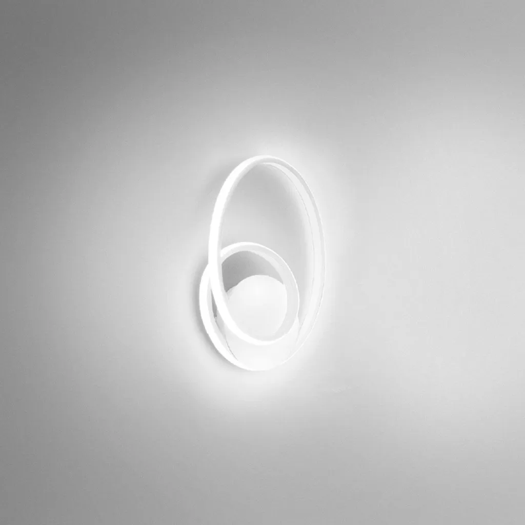 Diva Applique blanche 20W lumière chaude 3000K IP20 LED intégrée 37x29