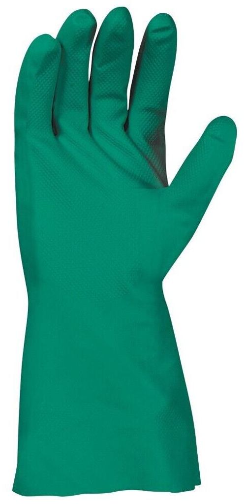 Nitril Chemikalienschutzhandschuhe grün 1 Paar Gr. 9