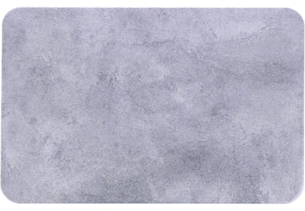 Tapis de salle de bain gris Sofer 39x60 cm - Accessoire hygiénique