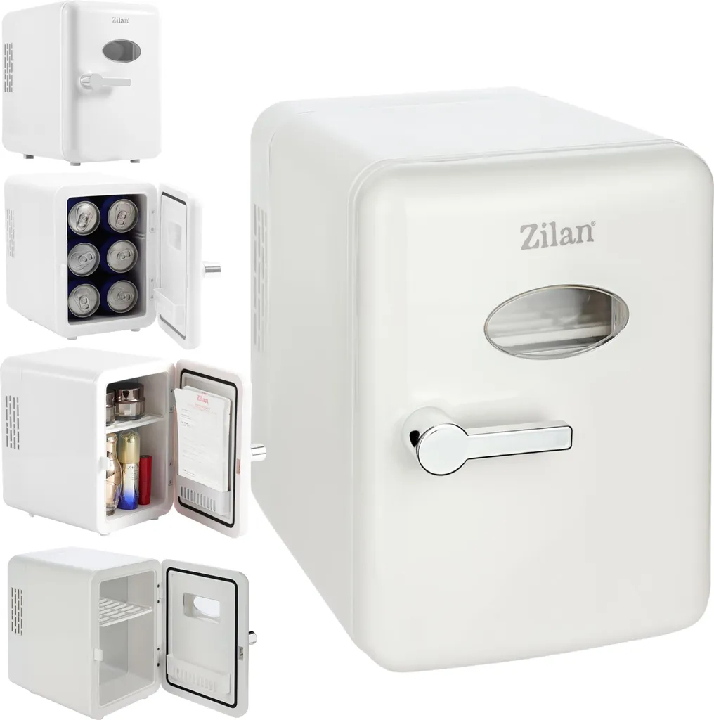 Zilan Mini Frigo Piccolo per Latte Materno e Skincare - Silenzioso 4L