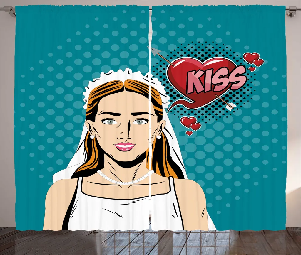 Rideau décoratif pour mariage rustique avec boucles et crochets 280x225cm