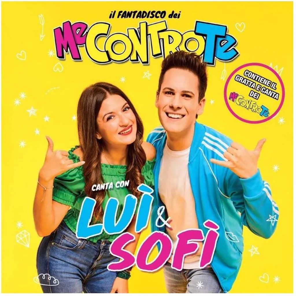 Me Contro Te L'album fantaisie CD Pop Warner Music avec Luì et Sofì