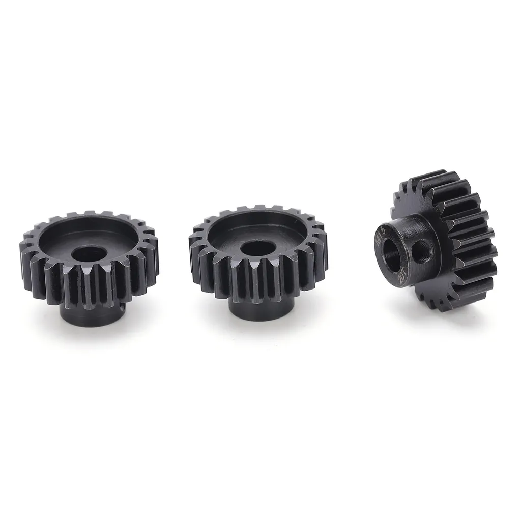 M1.5 ingranaggio del motore del pignone, ingranaggio del motore 20T, pignone M1.5, pignone d'acciaio dell'ingranaggio M1.5, ingranaggio d'acciaio dell'albero di 8mm, albero per il motore senza spazzole dell'automobile di 1/6 1/5 RC - 6