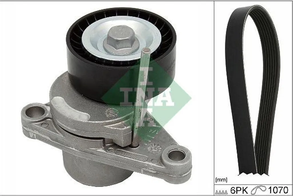 Kit Accessoires Crantés INA 529034410 - PSA 1611425280 1007 307 308