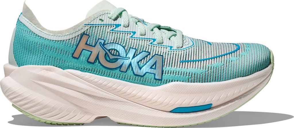 Hoka W Mach X 2 - snow melt / blue spark, Größe:8.5