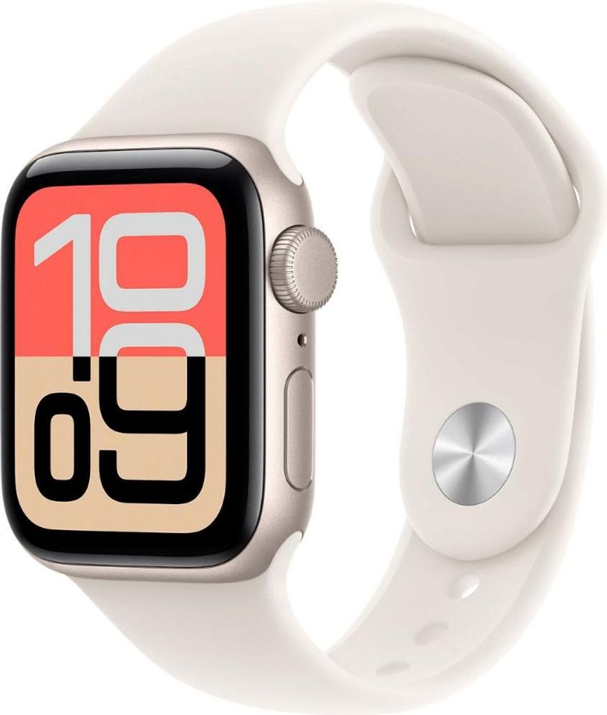 Apple Watch SE (3nd generation) OLED 44 mm Digital 368 x 448 Pixel Touchscreen 5G Beige WLAN GPS