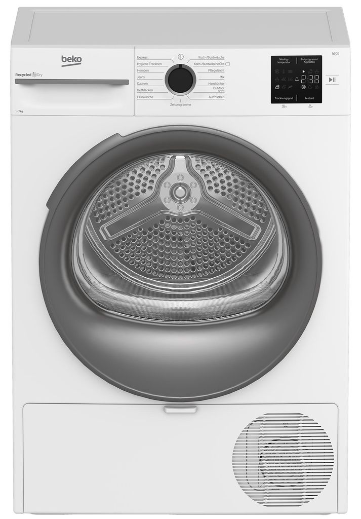 Beko BM3T37210W1 Wärmepumpentrockner 7kg Produktbild 