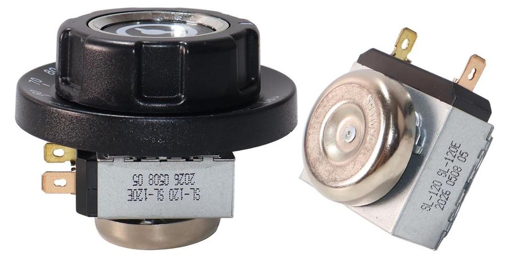 Mechanischer Timer-Schalter 120 Min., AC 250V 16A, mit Klingel