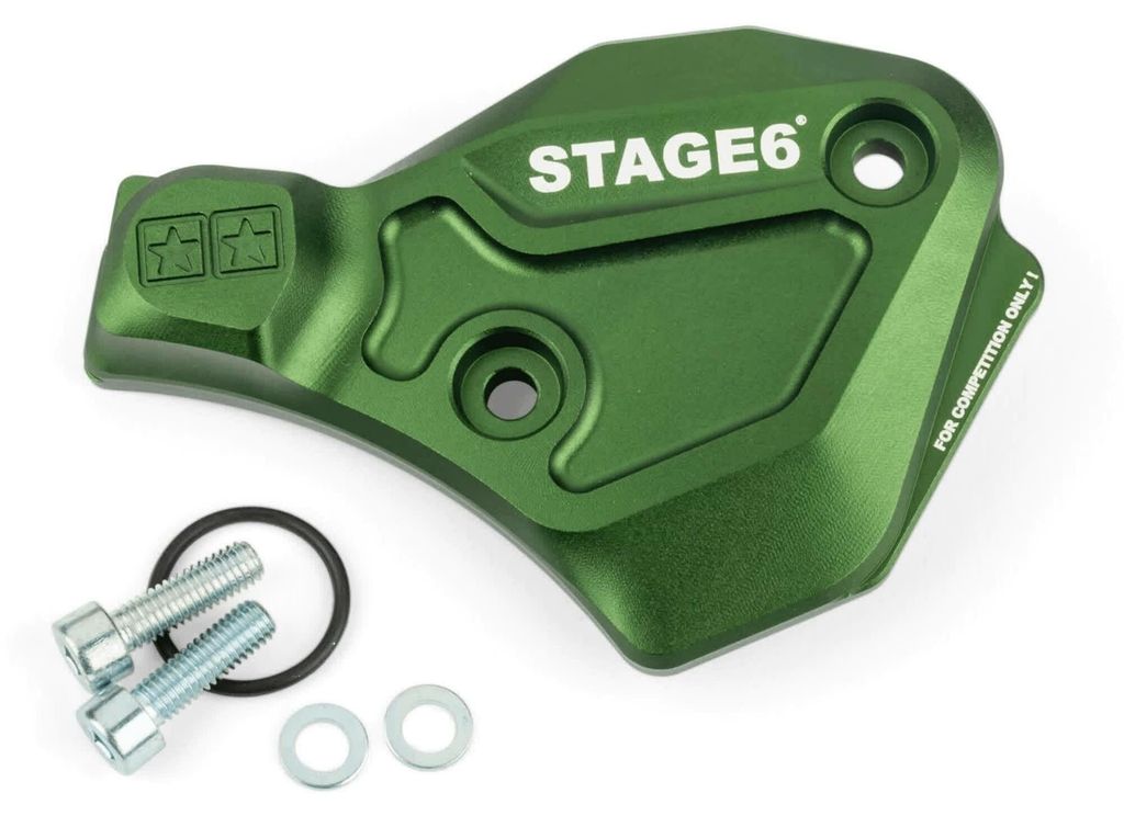 STAGE6 Grüner Aluminium-Ölpumpenabdeckung AM6