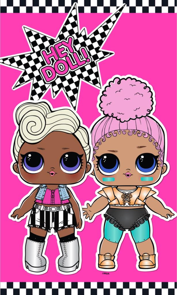 Baby Handtuch L.O.L. Hey Doll 30x50 cm