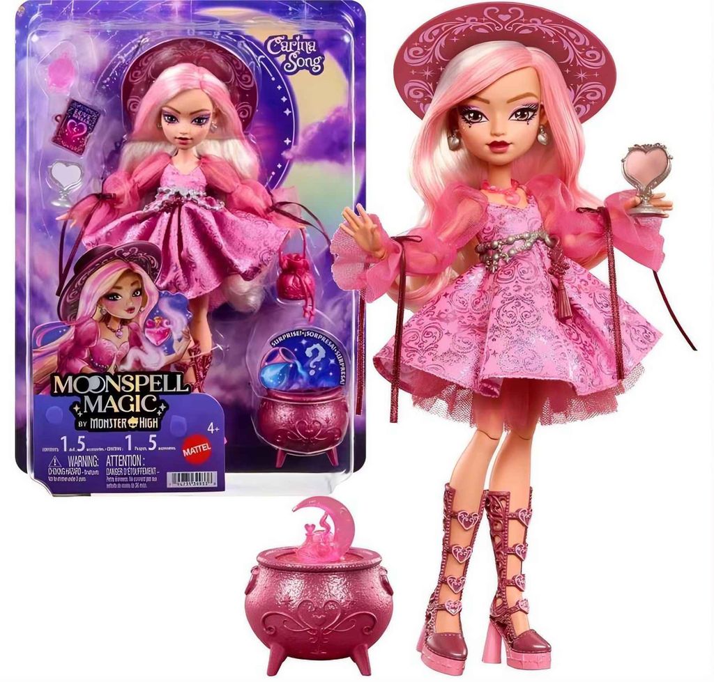 Monster High JNM26, Lalka modowa, Damski, 4 lat(a), Zdjęcie produktu 